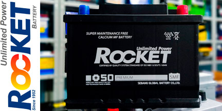 Новый бренд аккумуляторов ROCKET